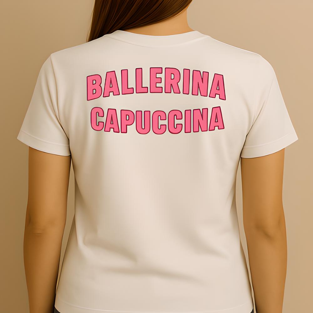 T-SHIRT BALLERINA CAPUCCINA