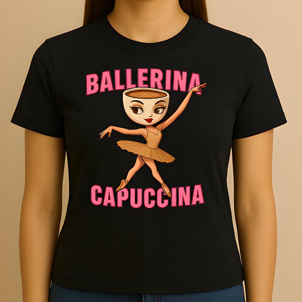 T-SHIRT BALLERINA CAPUCCINA