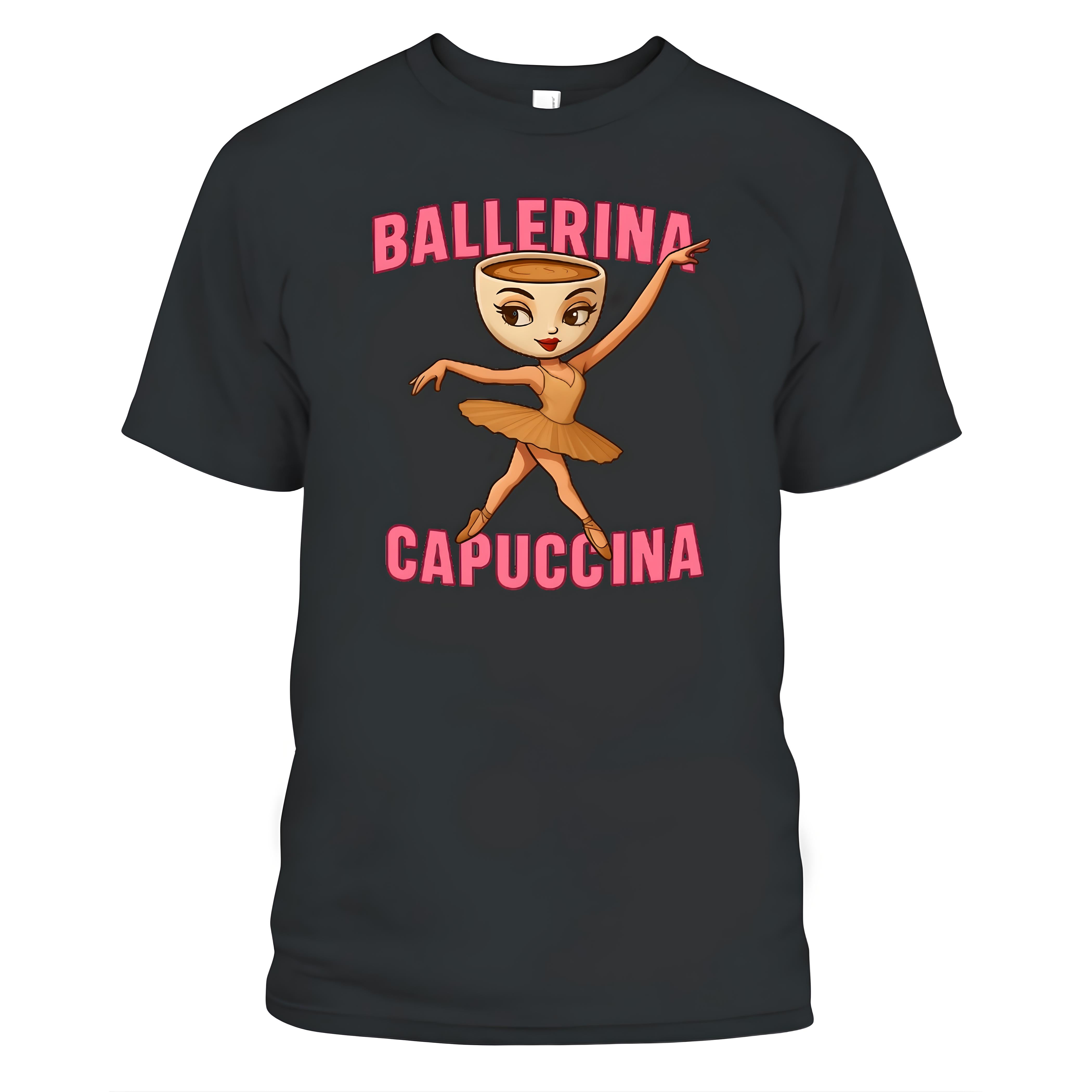 T-SHIRT BALLERINA CAPUCCINA