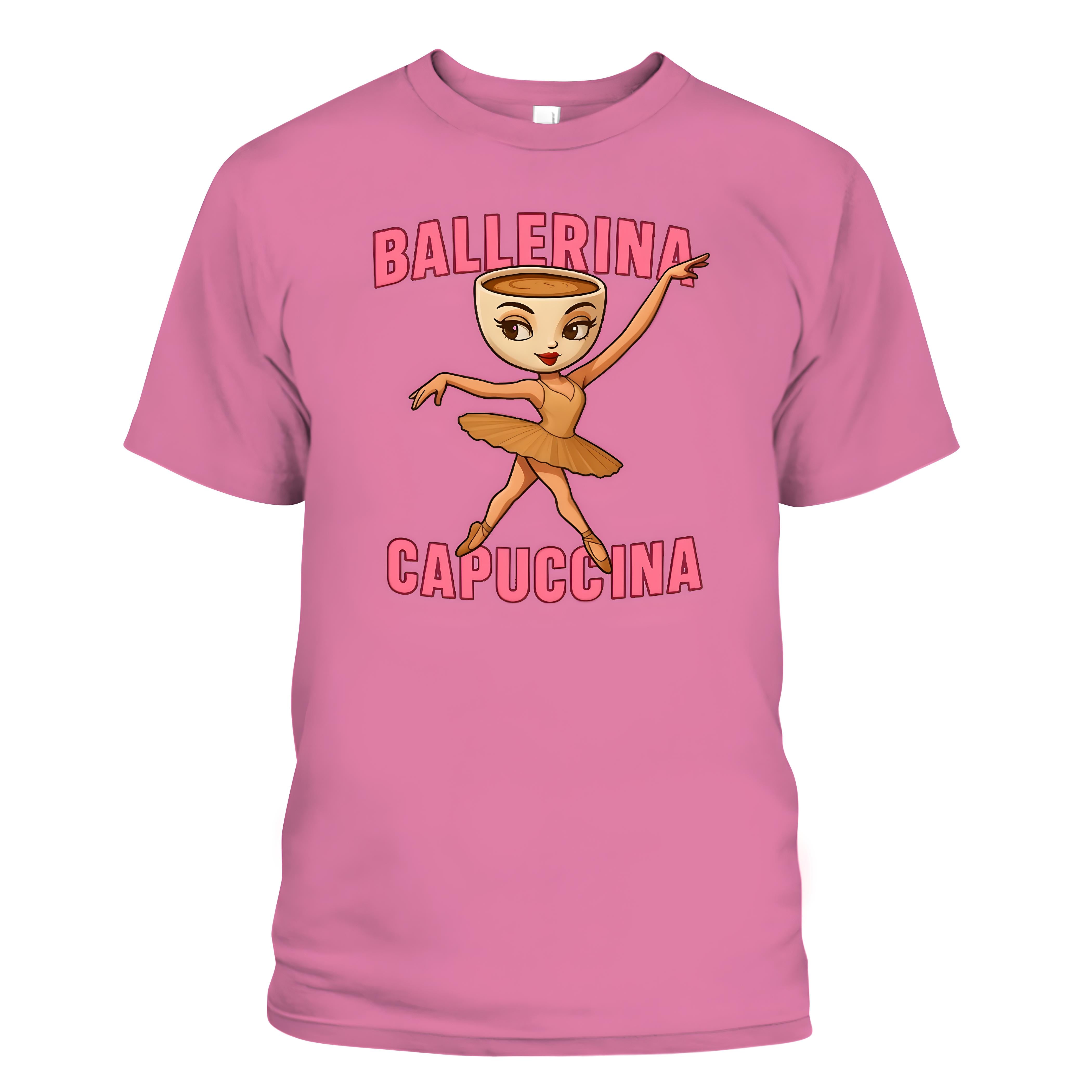 T-SHIRT BALLERINA CAPUCCINA