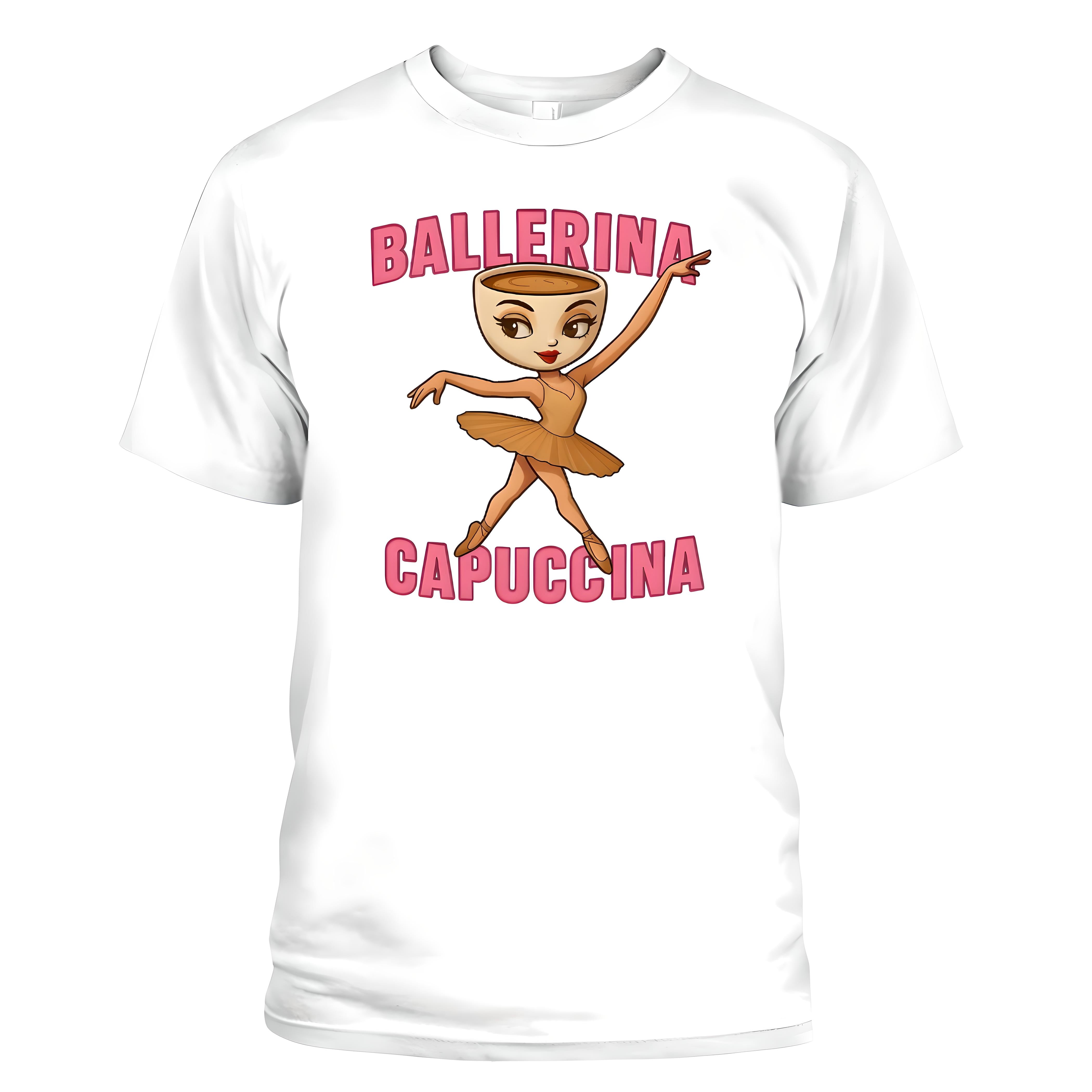 T-SHIRT BALLERINA CAPUCCINA