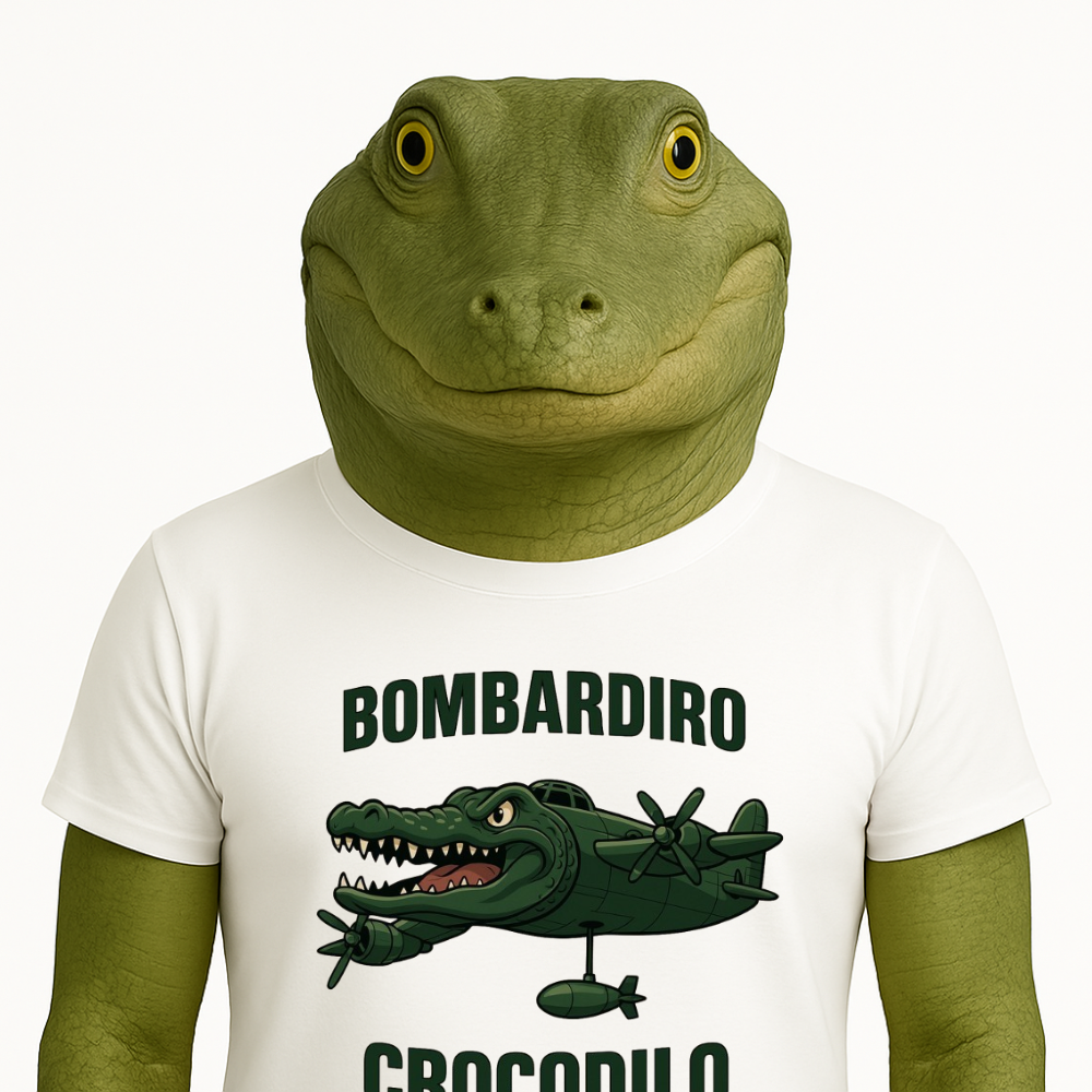 T-SHIRT BOMBARDIRO CROCODILO