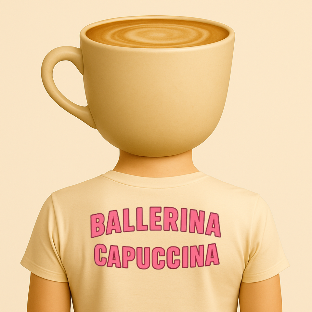 T-SHIRT BALLERINA CAPUCCINA