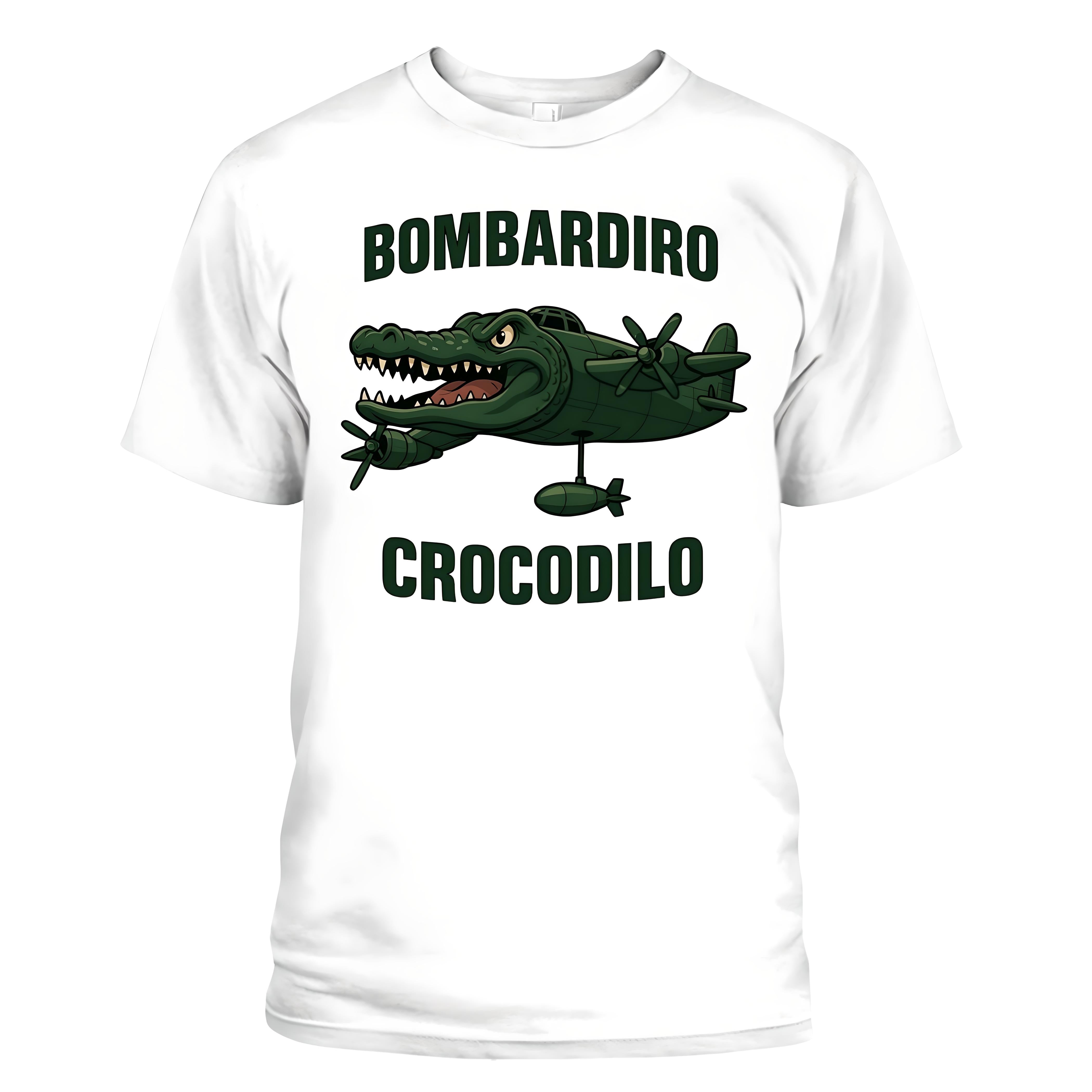 T-SHIRT BOMBARDIRO CROCODILO